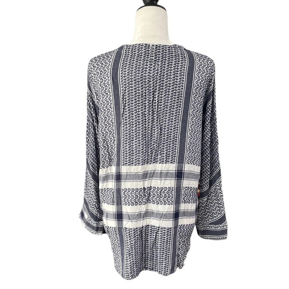 Rails Lily Blouse in Sapphire Jacquard - Picture 13 of 14